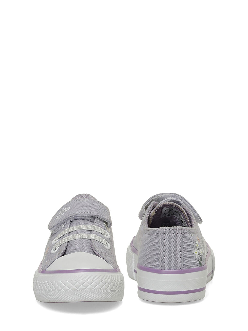 Mor ESLA.P5FX Lila Kız Çocuk Sneaker-4