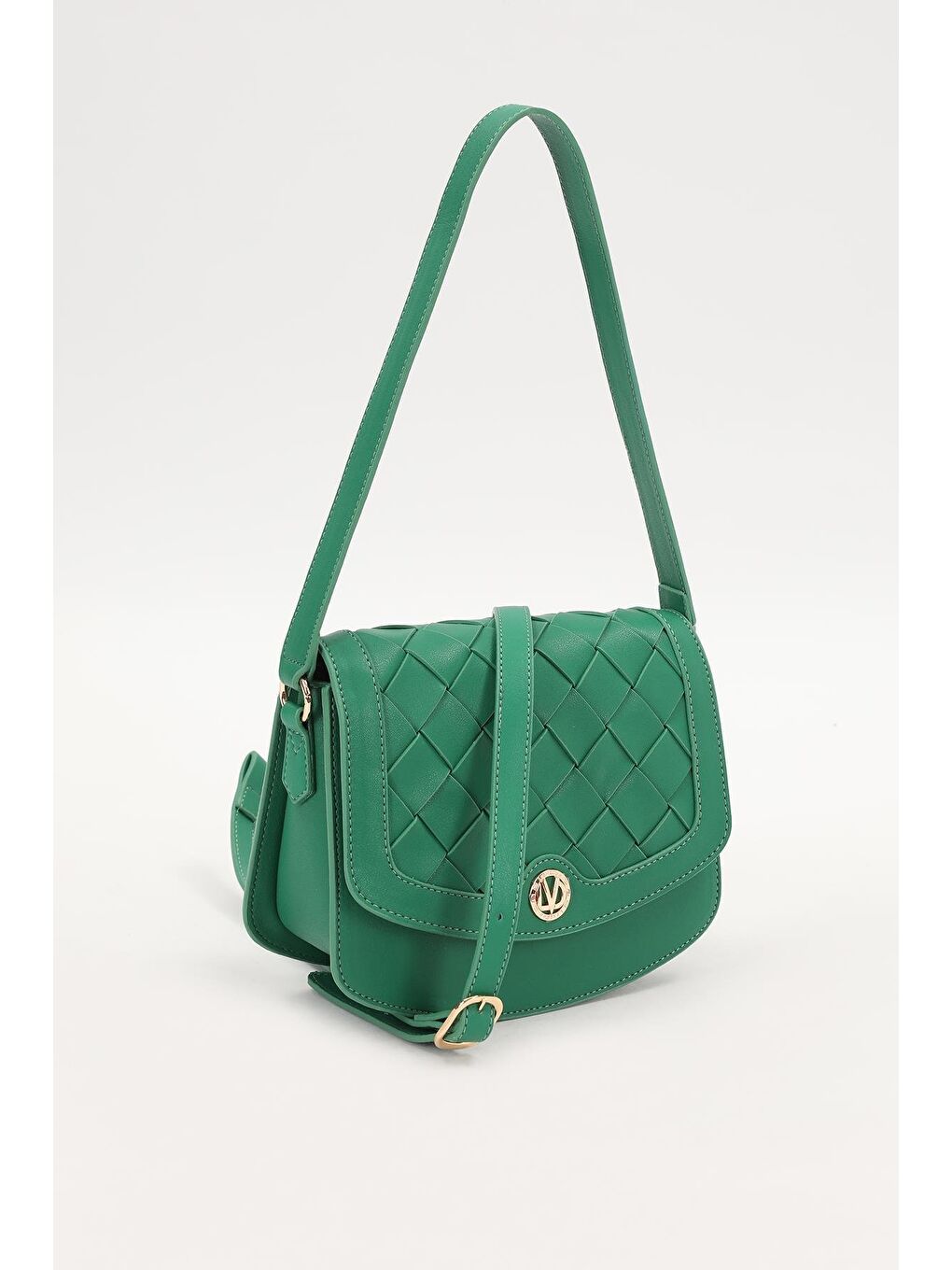 Yeşil Kadın Omuz Çantası 930221-1