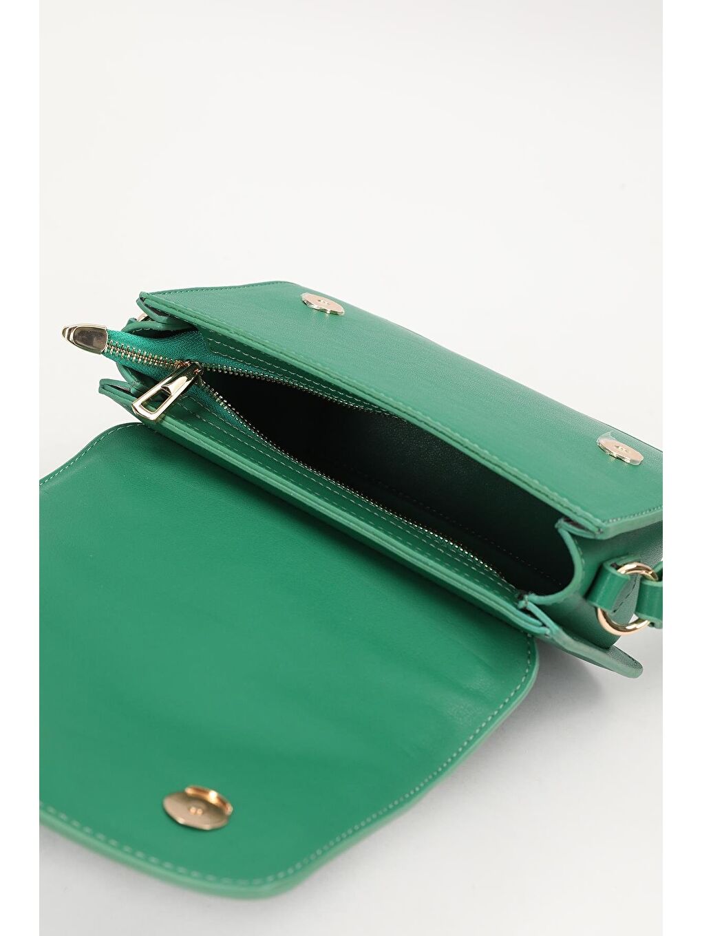 Yeşil Kadın Omuz Çantası 930221-3