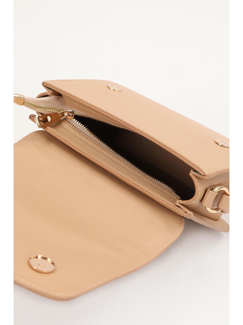 Bej Nude Kadın Omuz Çantası 930221-2