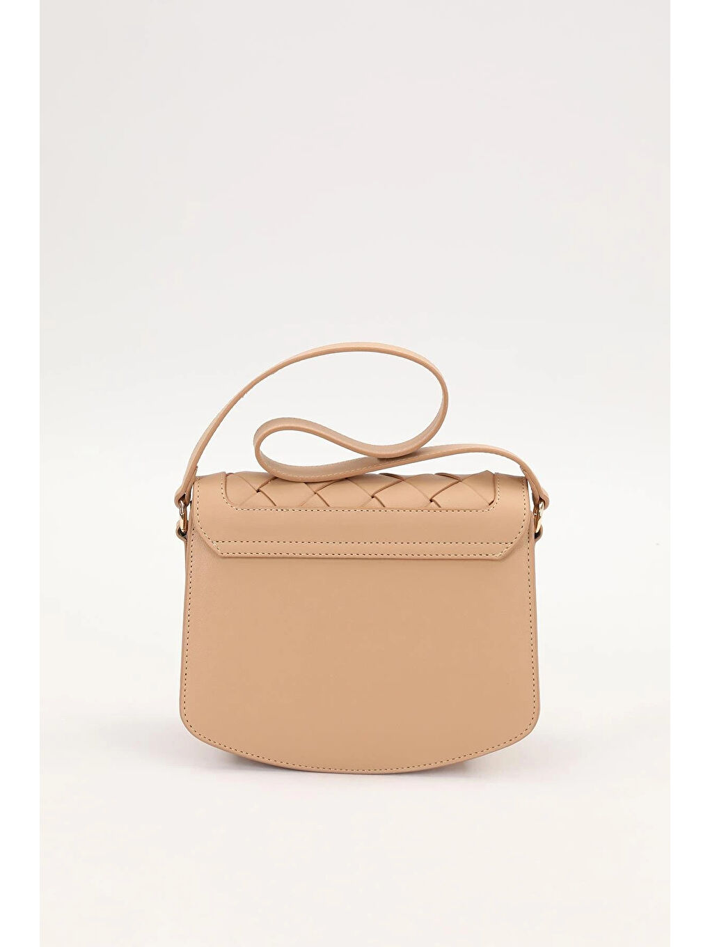 Bej Nude Kadın Omuz Çantası 930221-3