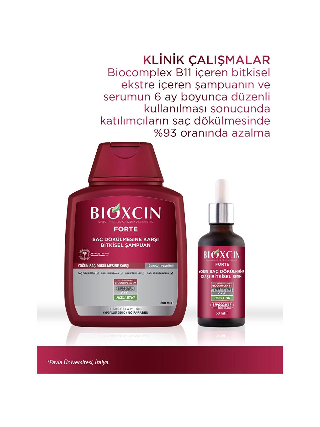 Bioxcin Renksiz Forte Tüm Saç Tipleri İçin Şampuan 300 ml (3 Al 2 Öde) - 3