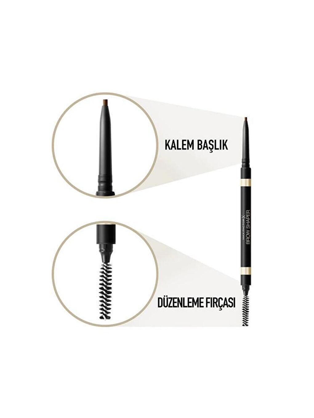 Max Factor Brow Shaper Deep Brown 30 - 2