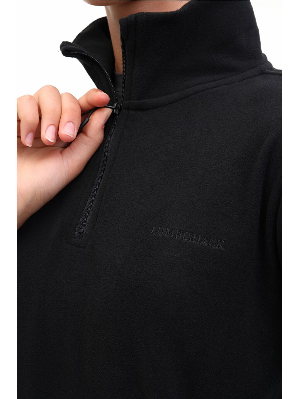 WL 7UNIQ 5PR Siyah Kadın Polar-3