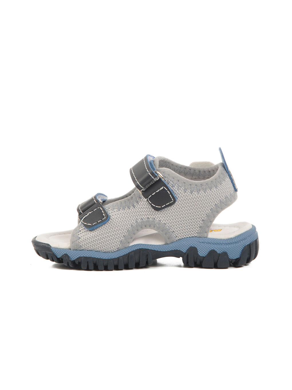 Lacivert Cırtlı Ortopedik Erkek Çocuk Spor Sandalet 25T102 B-1