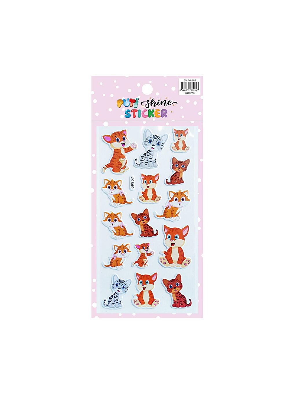 Shine Sticker - Kediler (09957)