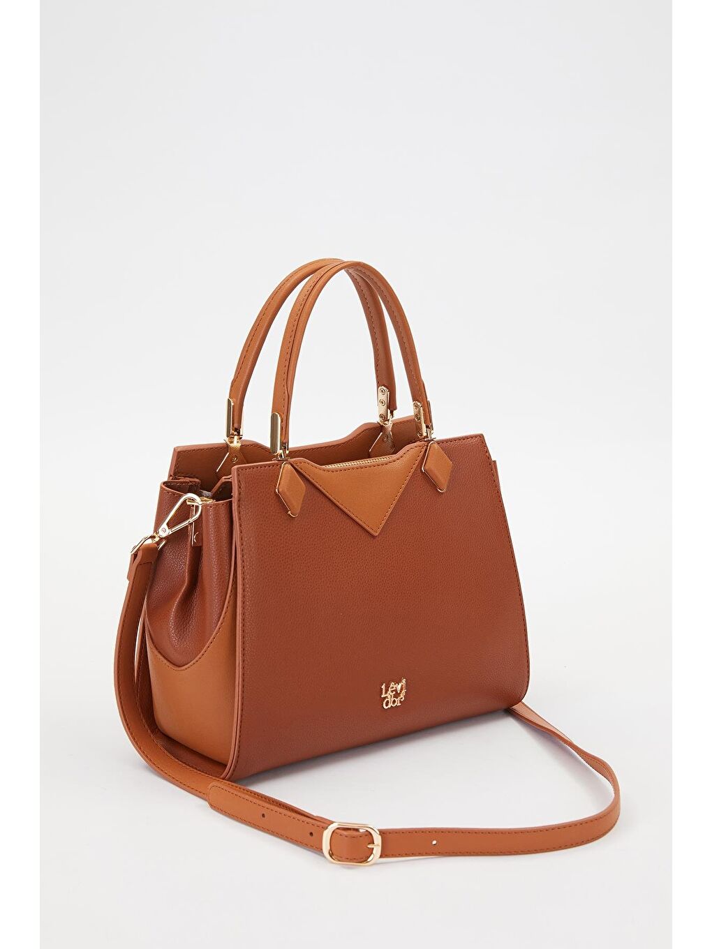 Kahverengi Camel Kadın Omuz Çantası 930204-1