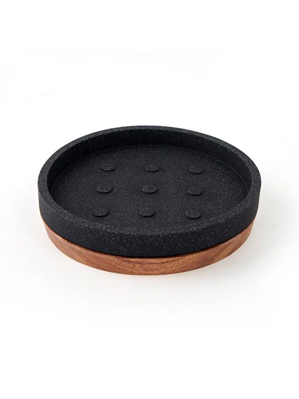 Robe 4'lü Banyo Aksesuar Seti - Siyah-1