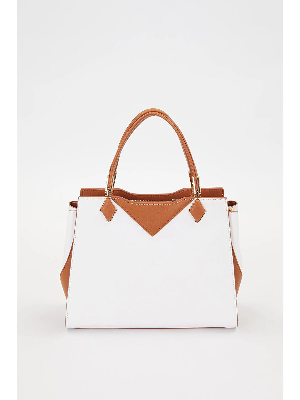 Beyaz Camel Kadın Omuz Çantası 930204-2