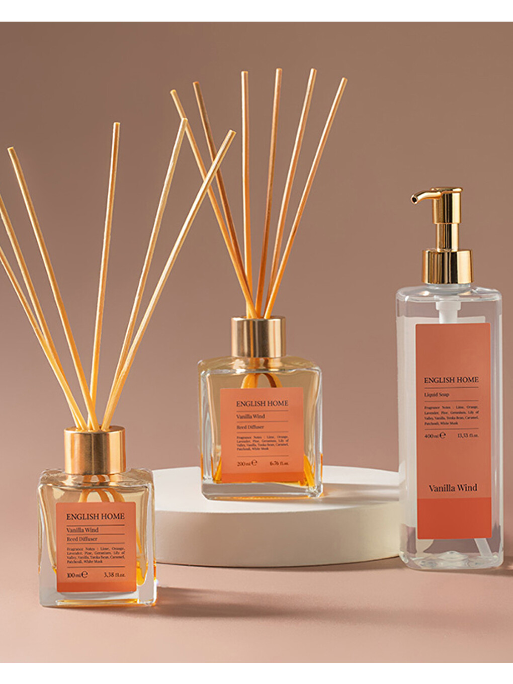Ekru Vanilla Wind Çubuklu Oda Kokusu 200 Ml-4