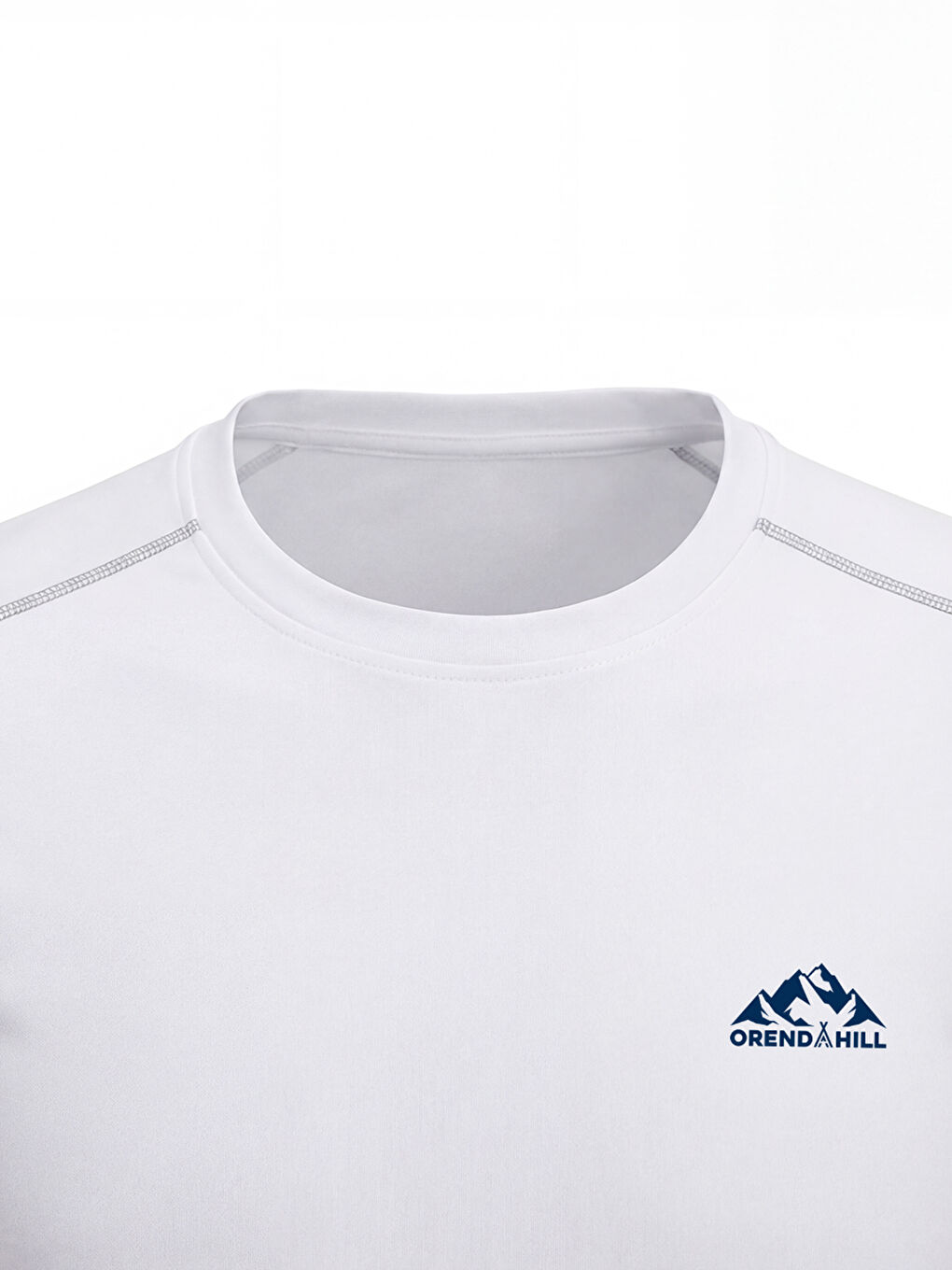 Beyaz Activewear Erkek Reglan Sport T-Shirt-3