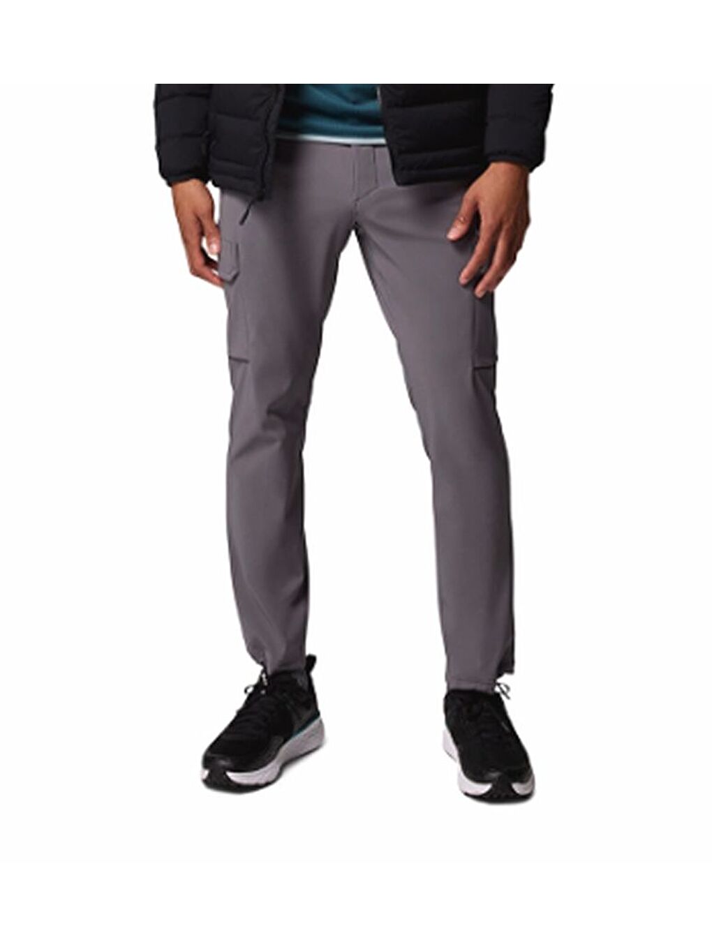 Drift Peak™ Stretch Down Hooded Jacket Siyah Erkek Outdoor Mont WE1852-010-8