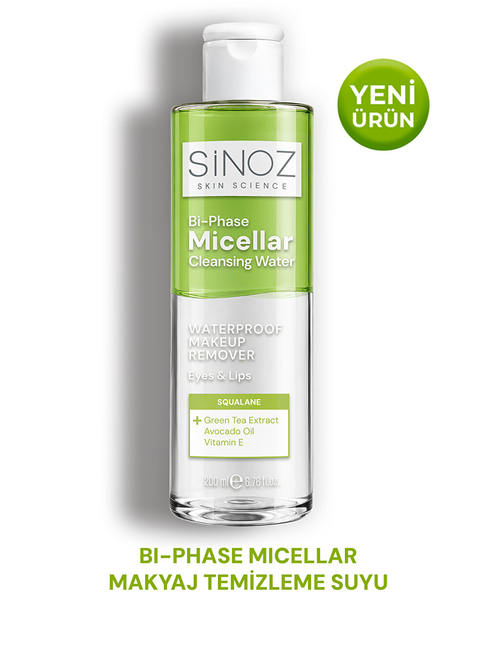 Çift Fazlı Micellar Makyaj Temizleme Suyu 200 Ml (suya Dayanıklı Makyaj)