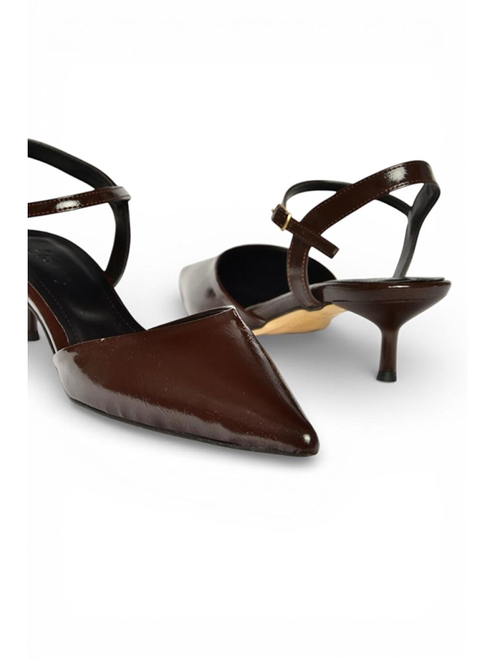 Kahverengi Kadın Topuklu Ayakkabı Y480259860-4