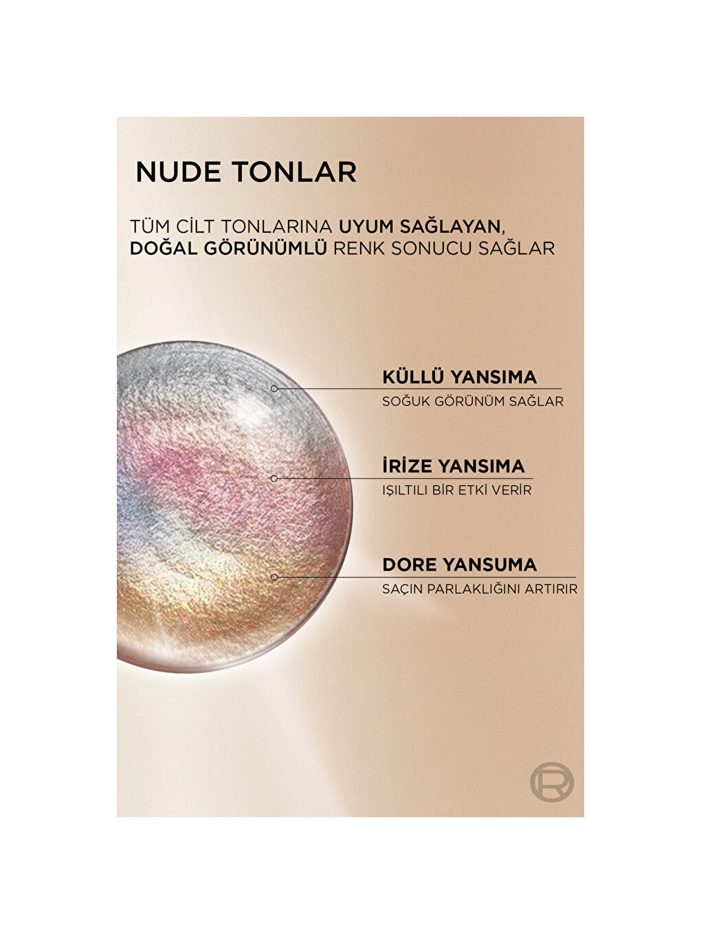 L’Oréal Paris Excellence Creme Nude Renkler Saç Boyası – 5UR Nude Kızıl-3