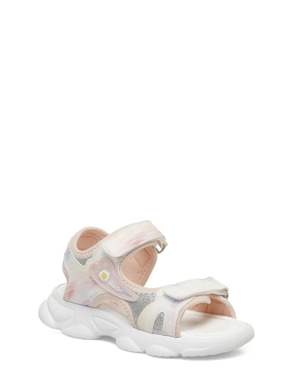 Pembe MAGICO F 5FX Pudra Kız Çocuk Sandalet-1