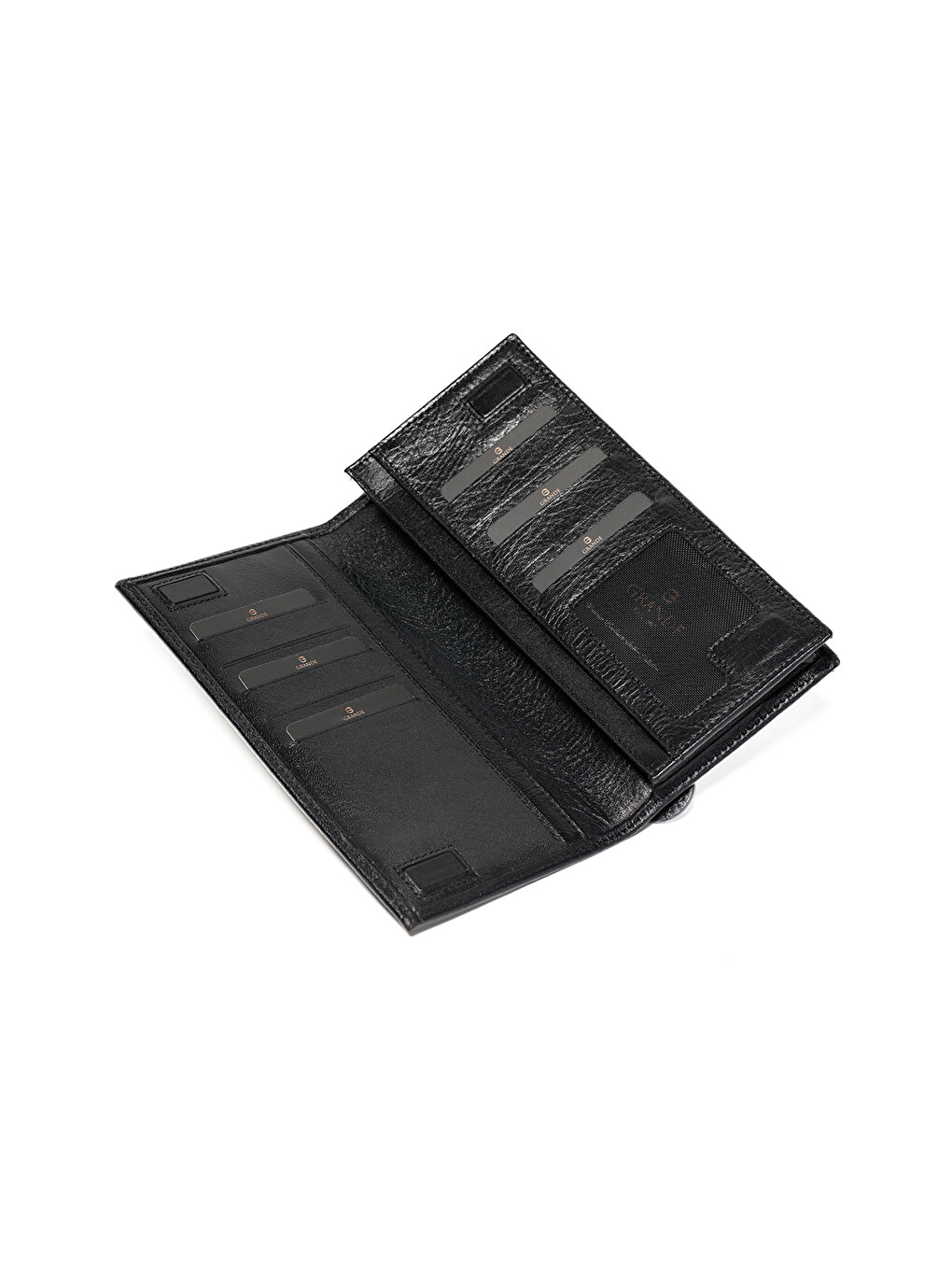 Siyah Unisex Cüzdan & Kartlık 1764 Deri Cüzdan Kartlık-4
