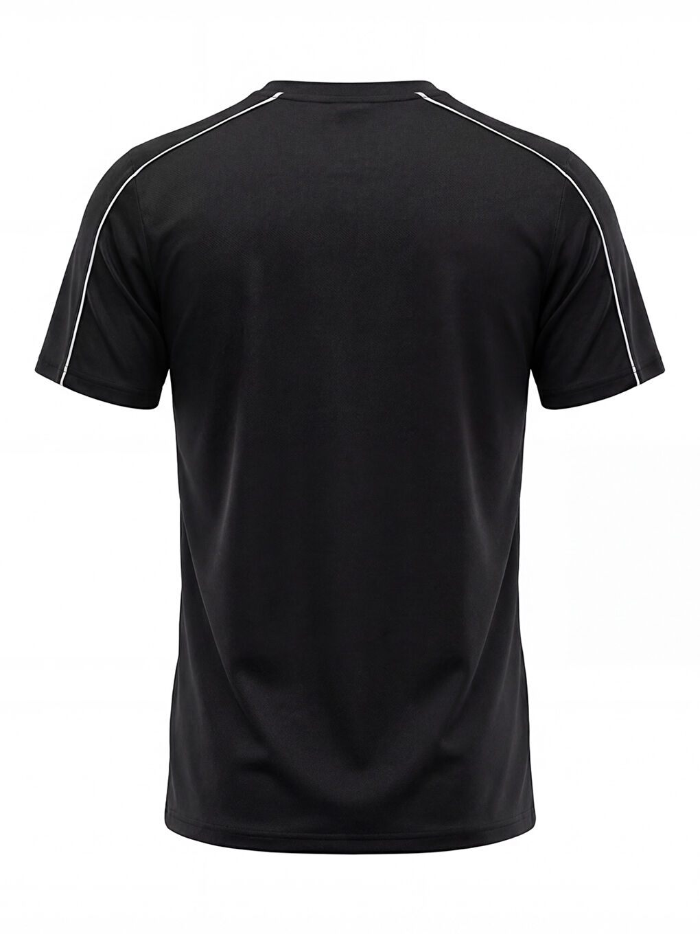 Siyah Activewear Erkek Reglan Sport T-Shirt-2