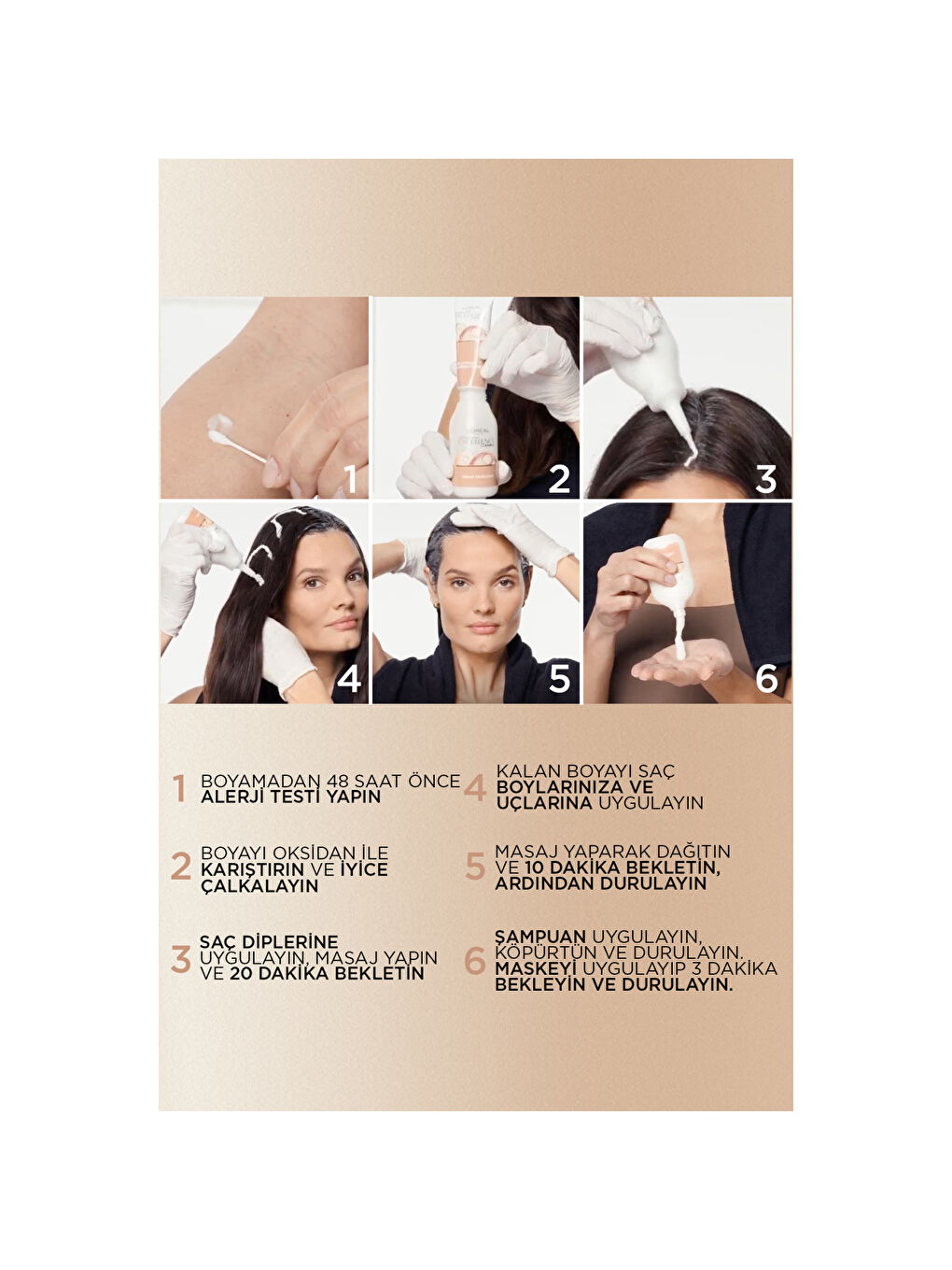 L’Oréal Paris Excellence Creme Nude Renkler Saç Boyası – 5UR Nude Kızıl-6