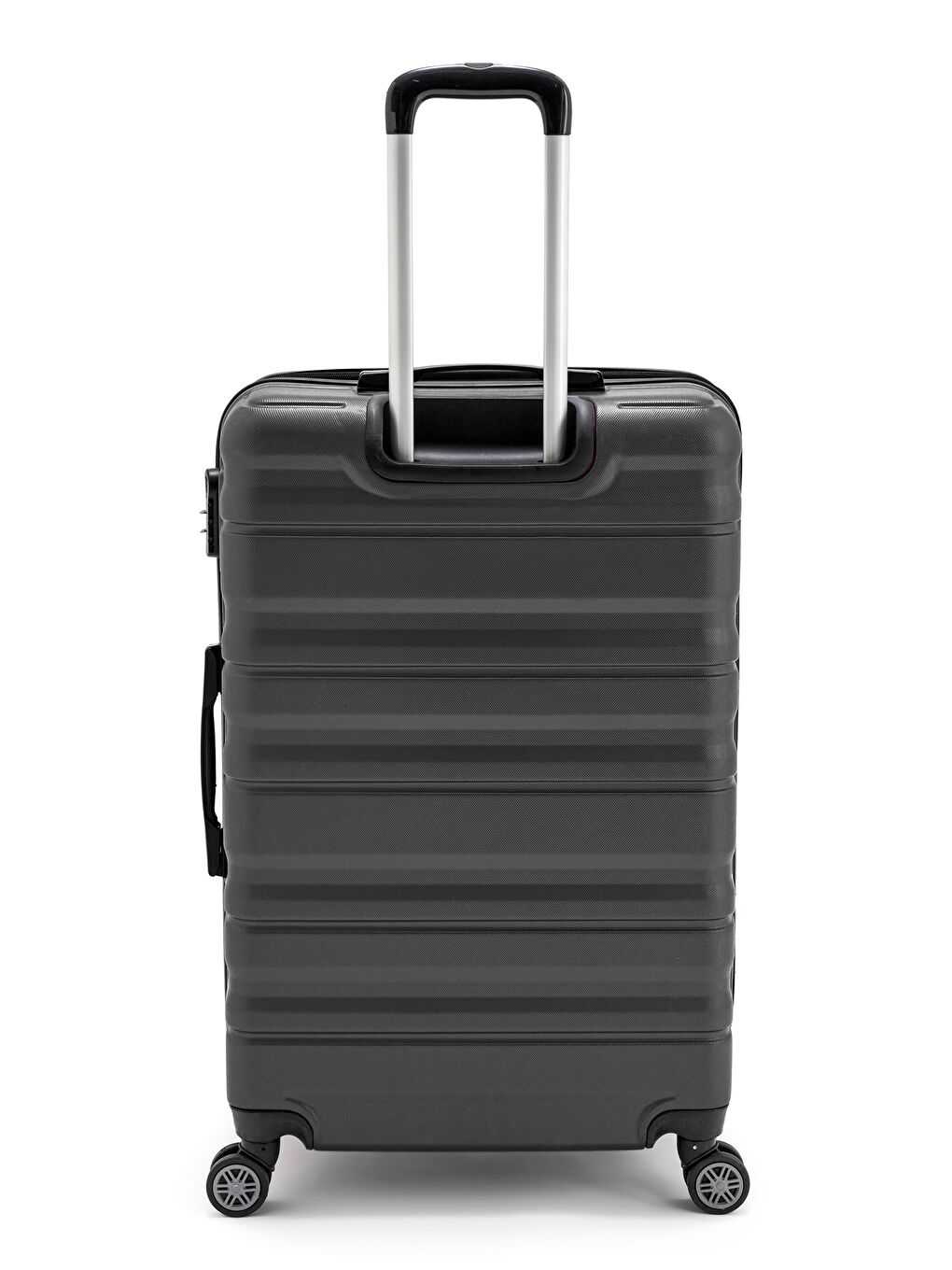 Antrasit Abs Baklava Desenli Valiz Seti-2