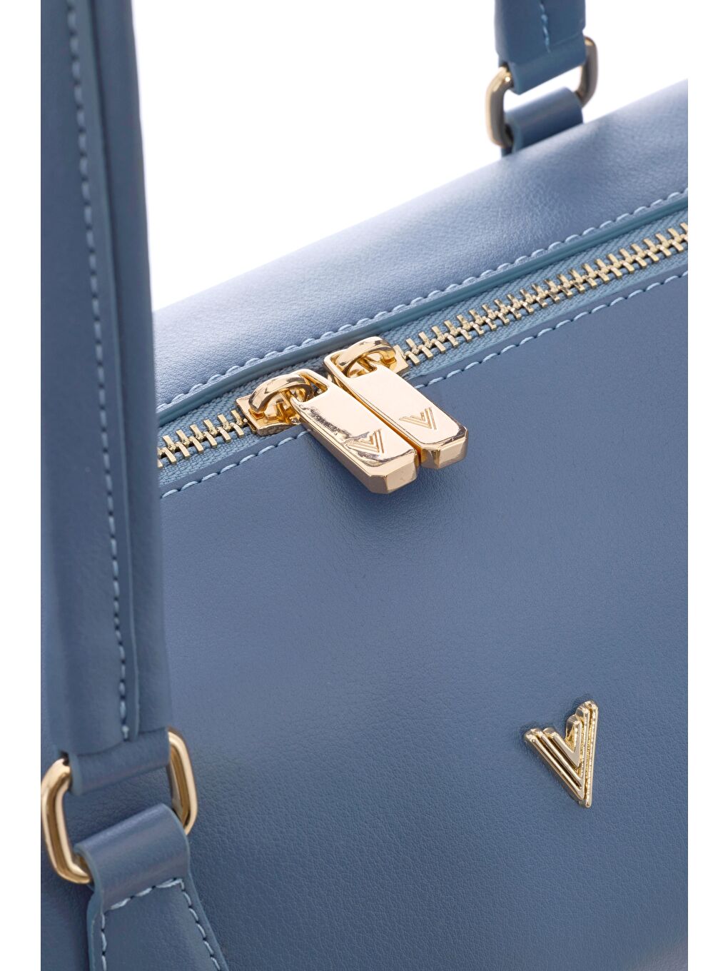 Valeria Bowling Omuz Çantası Mavi-5