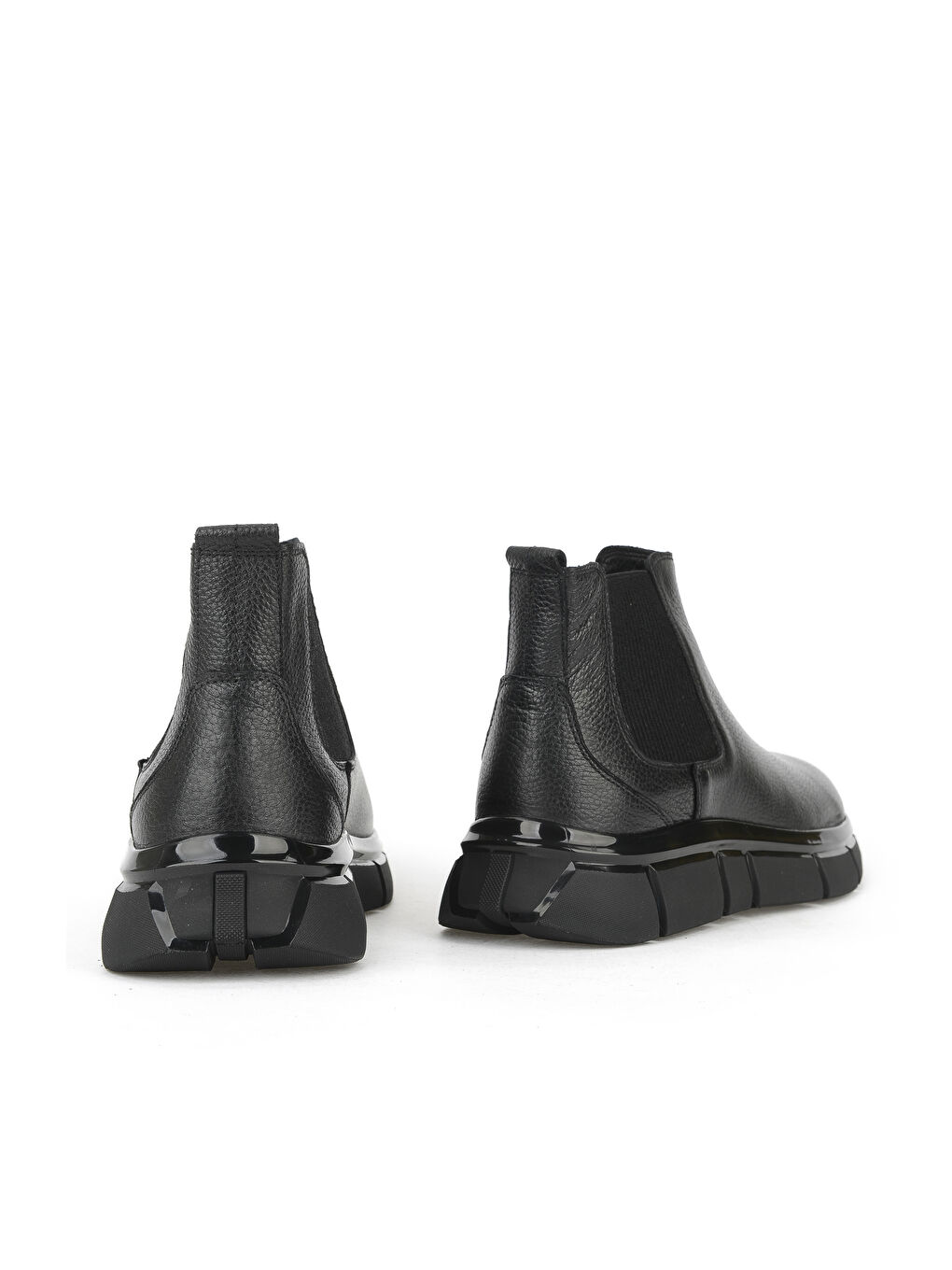 Erkek Hakiki Deri Bot 1531025Z2506 Siyah-2