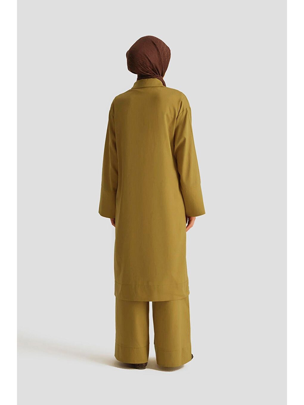 Aksesuar Detaylı Takım 25Yd4251 Yağ Yeşili-4