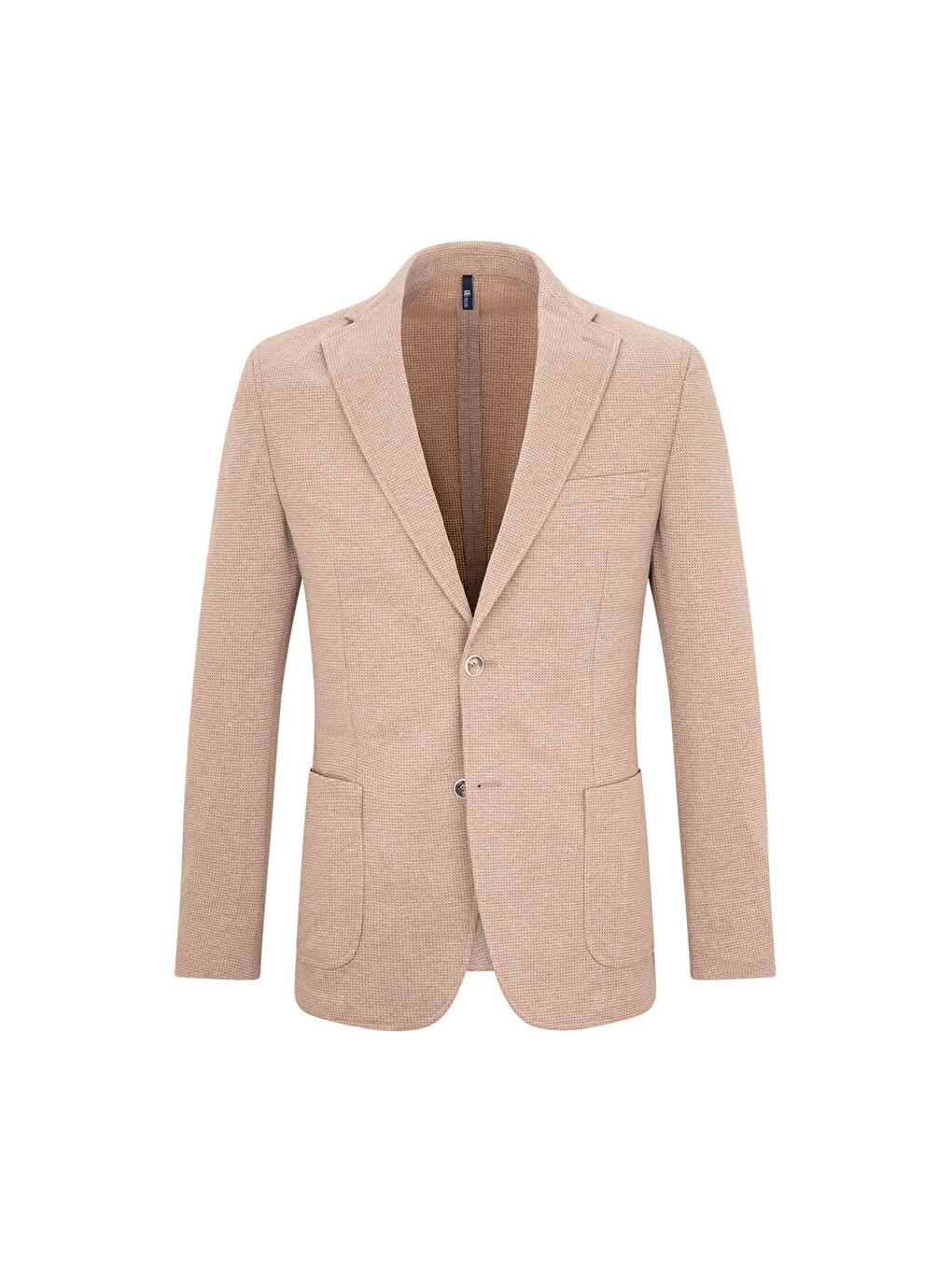 Kahverengi Comfort Fit Mono Yaka Klasik Ceket
