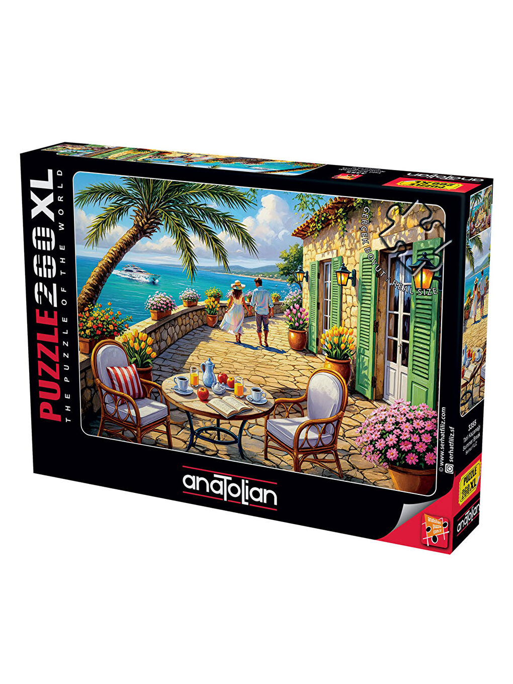 Puzzle 260 XL Parça Tatil Kaçamağı 3355