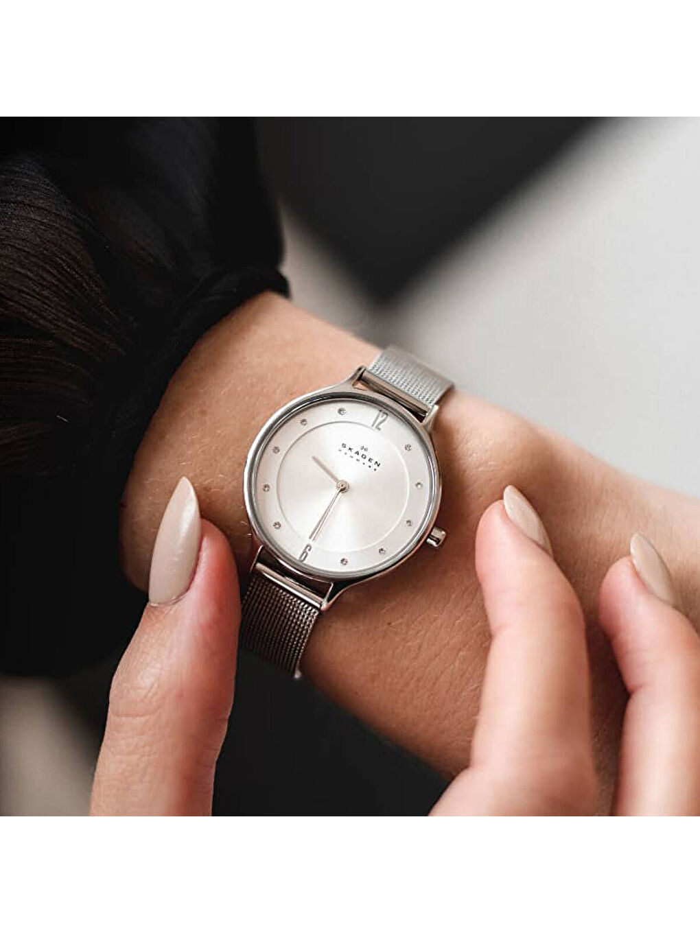 Gri SKW2149 Kadın Kol Saati-5