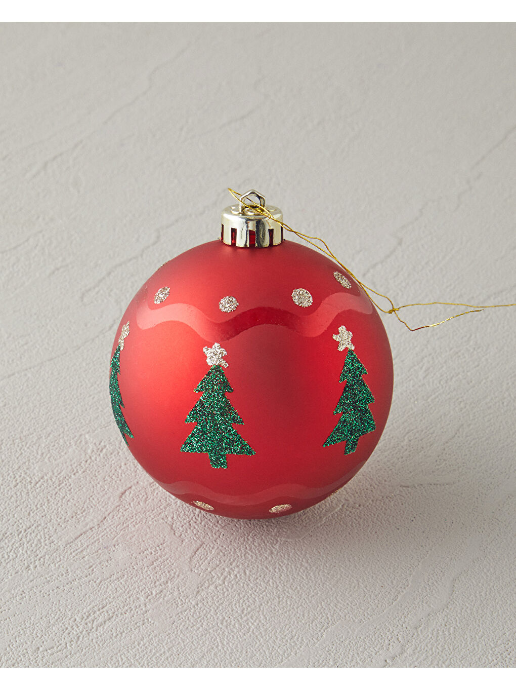 Merry Yılbaşı Ağacı Süsü Yeşil-Kırmızı-2