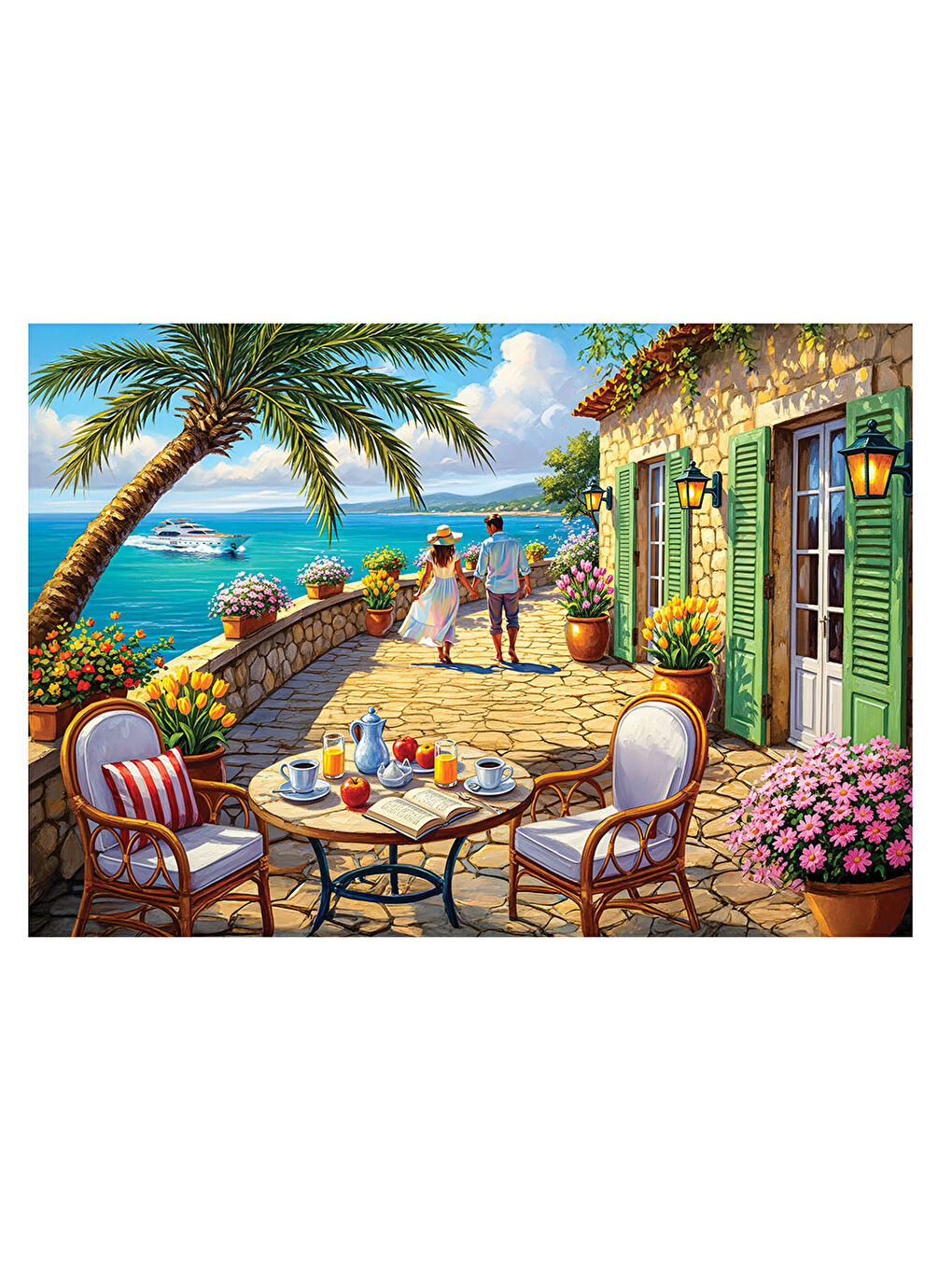 Puzzle 260 XL Parça Tatil Kaçamağı 3355-1