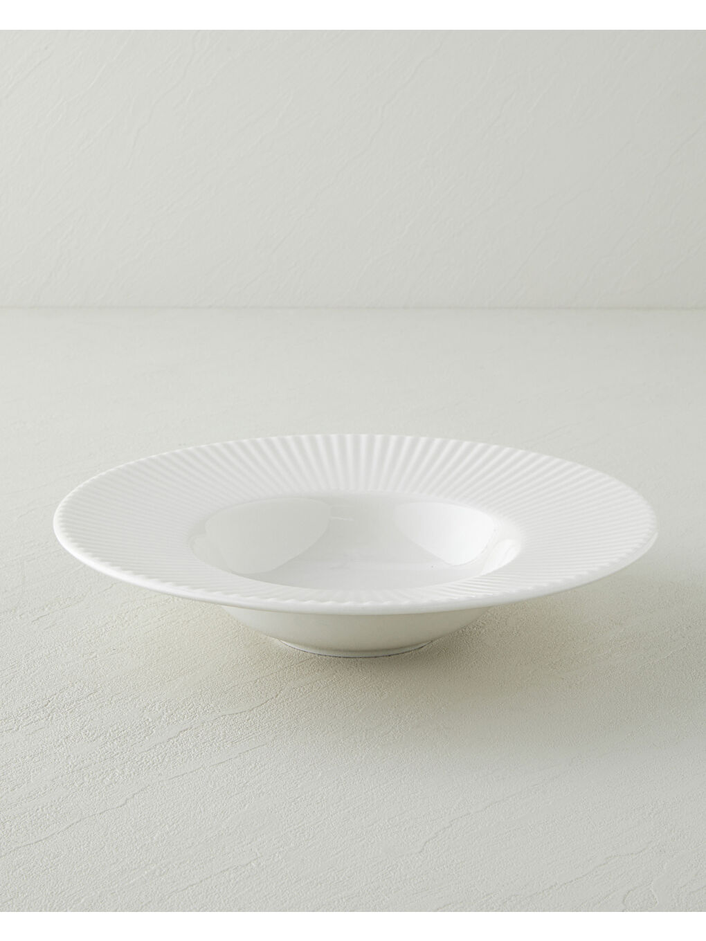 Lunara Porselen Makarna Tabağı 27 cm Beyaz-1