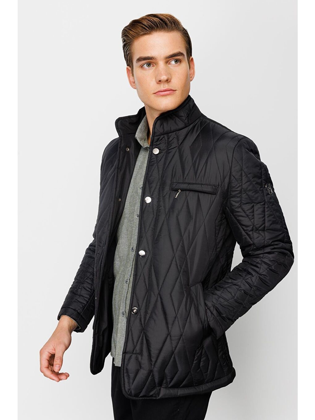 Erkek Siyah   Mont-3