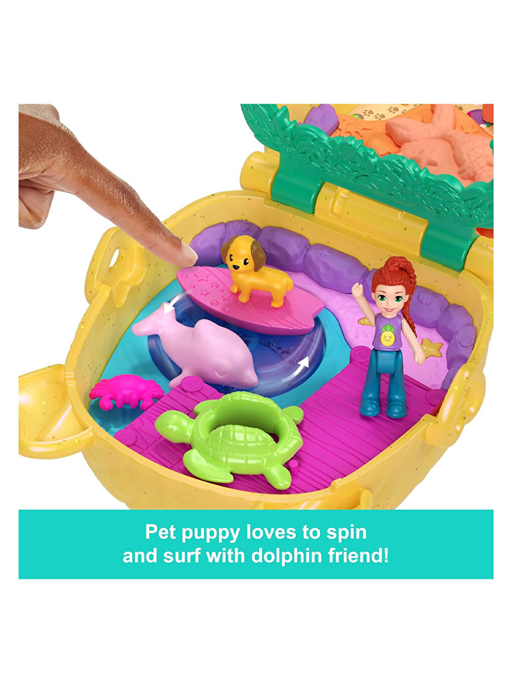 Ananas Köpekçik Plajı Mini Oyun Seti JFV00-4