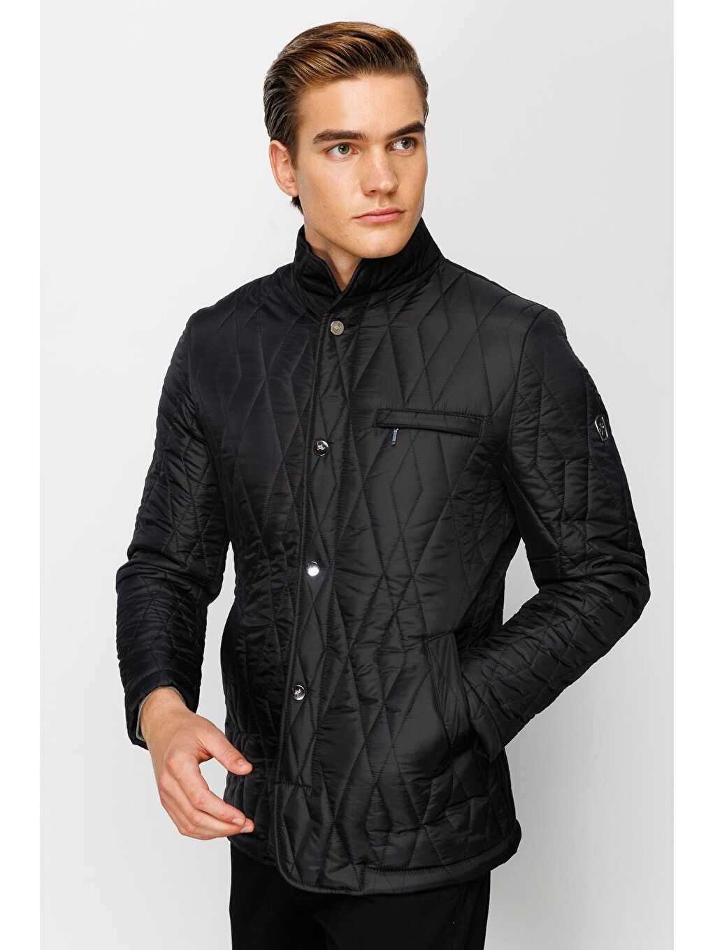 Erkek Siyah   Mont-4