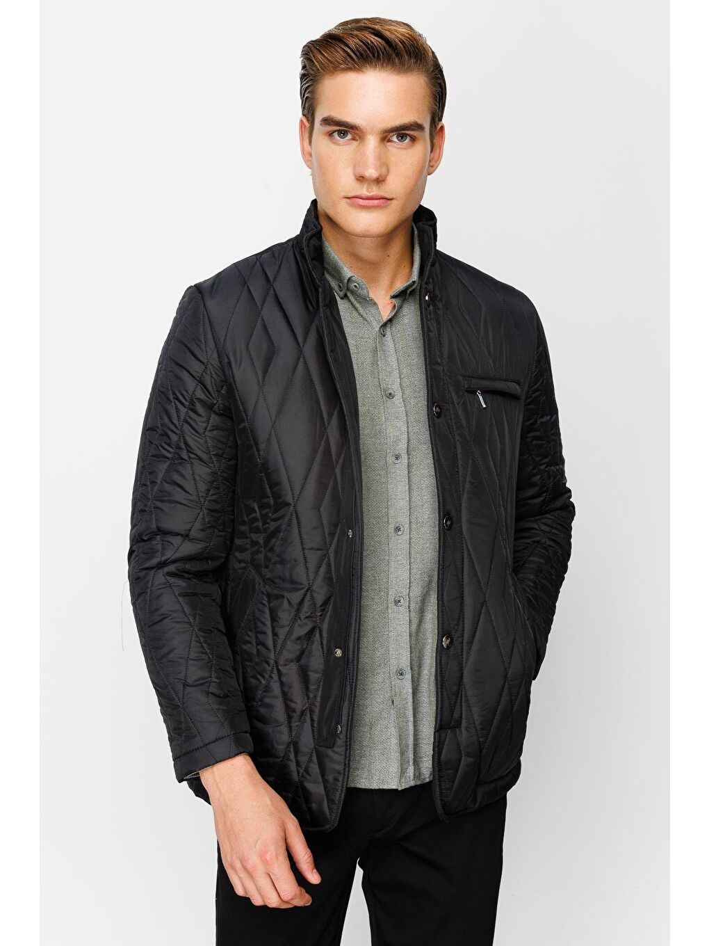 Erkek Siyah   Mont-6