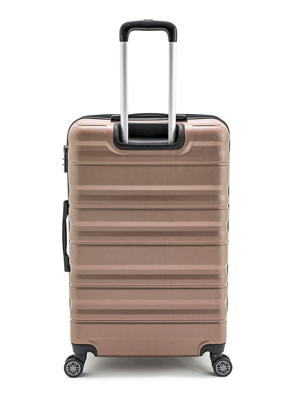 Sarı Abs Baklava Desenli Valiz Seti-2