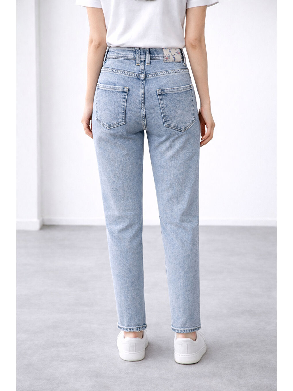 Mavi Esnek Kadın Jean-1