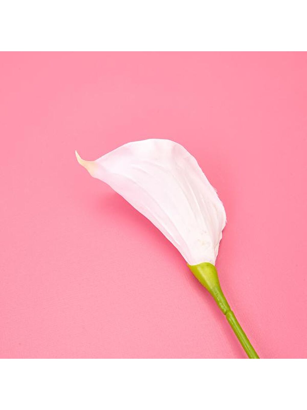 Deco Yapay Zambak Çiçeği - Beyaz - 60 cm-2