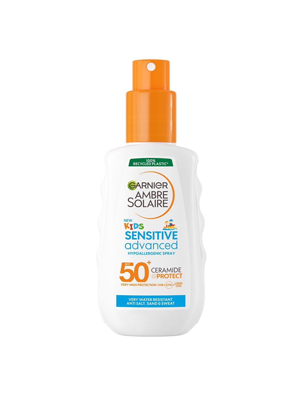 GARNIER Şeffaf Ambre Solaire Çocuk Hipoalerjenik Güneş Koruyucu Sprey SPF 50+ 150 ml - 1