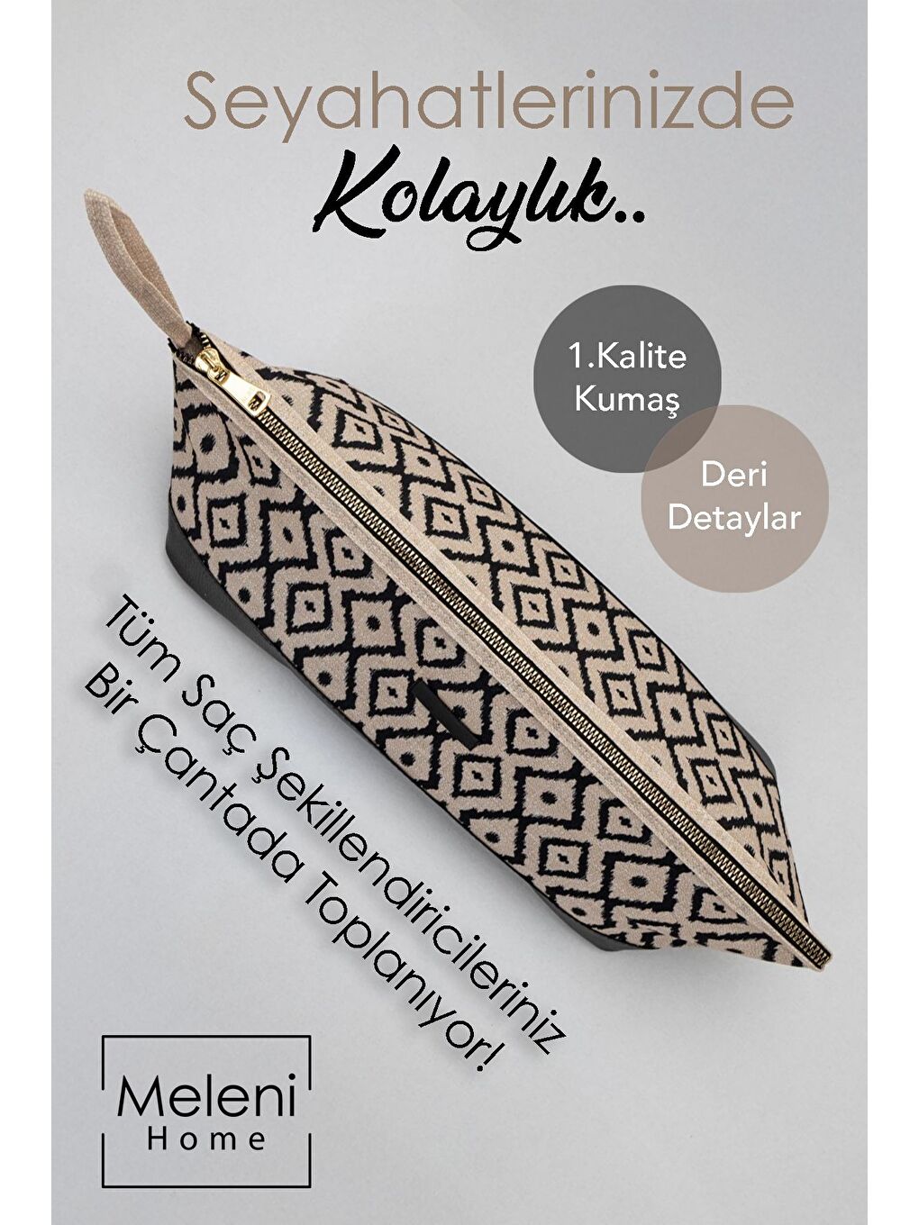 Saç Şekillendirici Seyahat Çantası Tüm Saç Şekillendiricileri Organizer Düzenleyici Büyük Boy Çanta-1