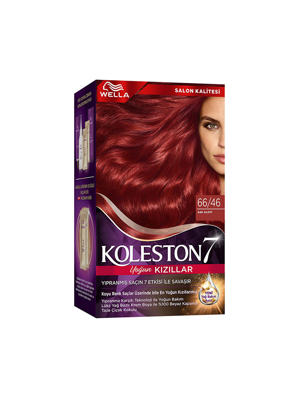 Wella Renksiz Koleston Supreme Saç Boyası 66/46 Aşk Alevi - 2