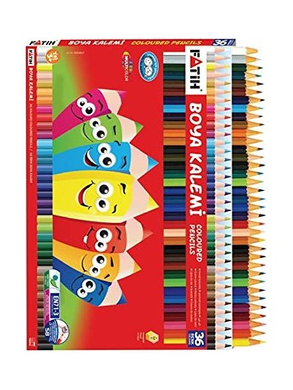 36 Renk Kuru Boya 25x35 Cm Telli Spralli Resim Defteri Hamur Silgi Kalemtraş 15 Yaprak Resim Defteri-1