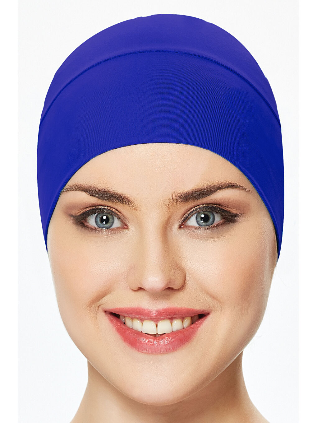 Havuz Deniz Düz Bone R-999-B Mavi01