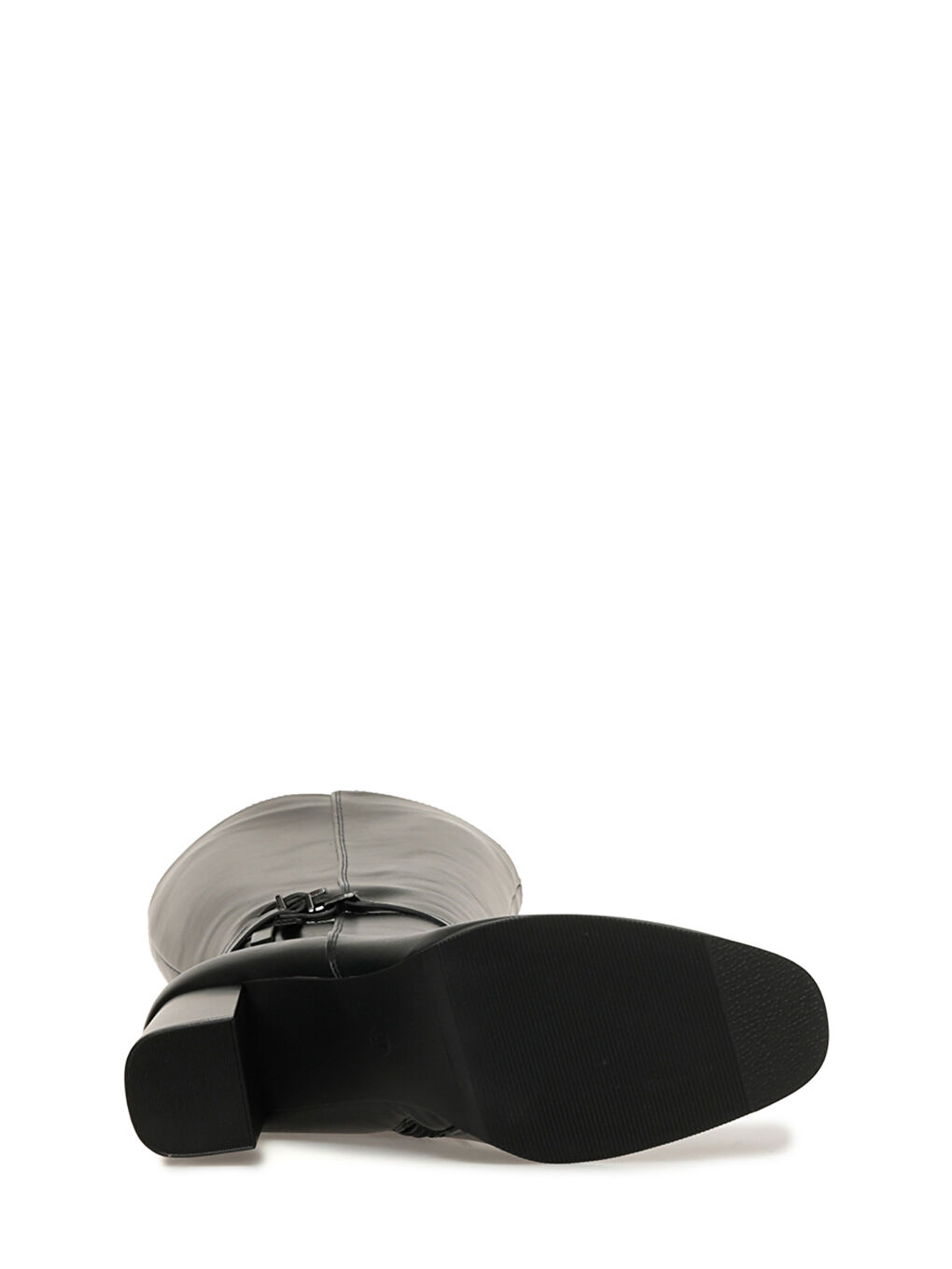 25K-8146 5PR Siyah Kadın Topuklu Çizme-4