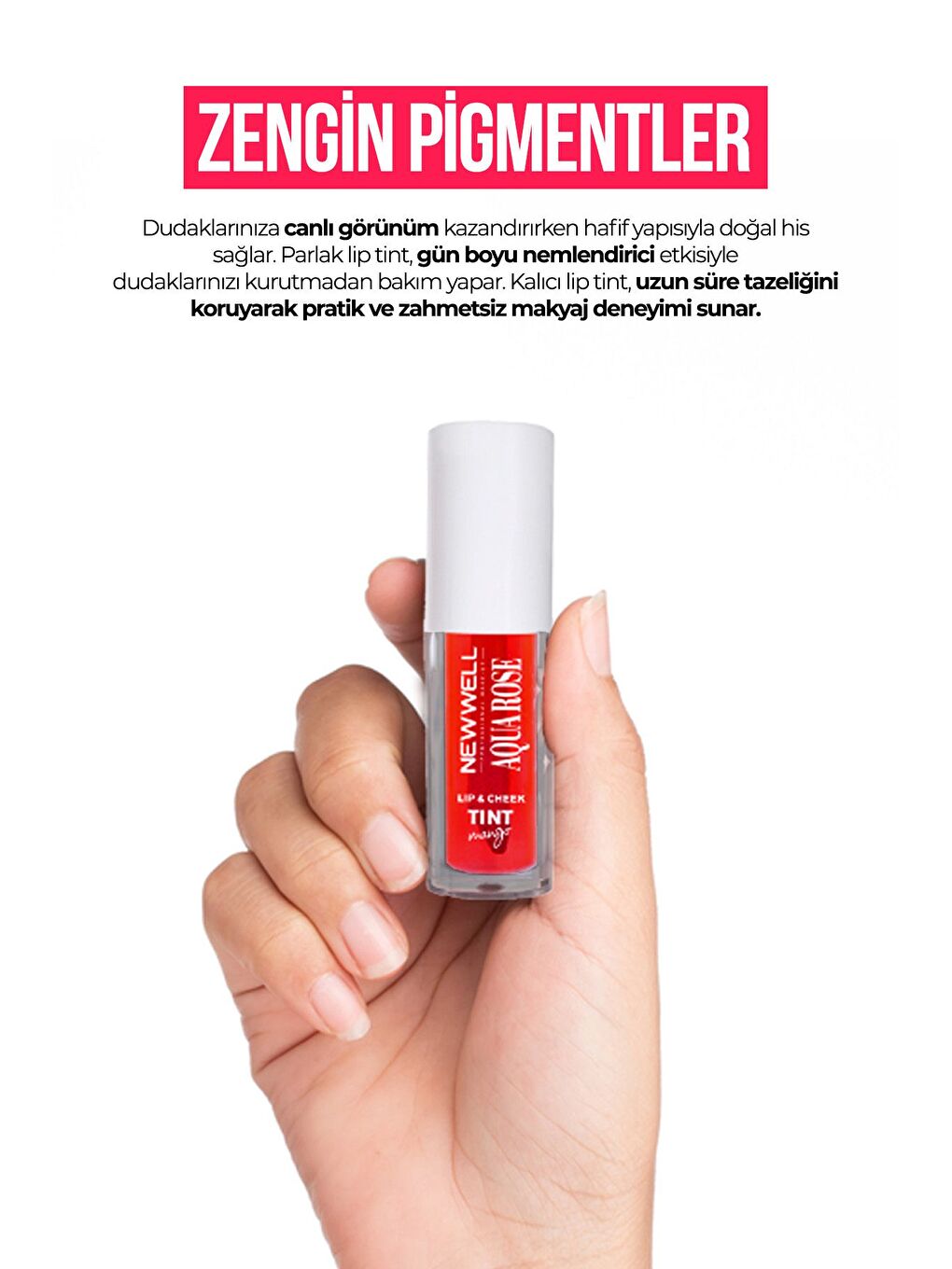 Aqua Rose Lip & Cheek Tint Mango Aromalı 6 ML-2