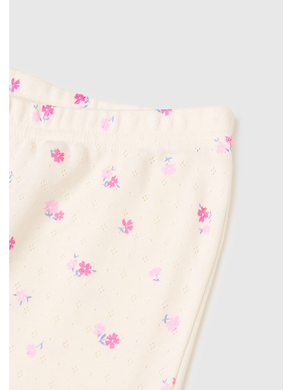 Karışık Kız Çocuk Mix Desenli Fırfır Detaylı Uzun Kollu Pijama Takımı-2