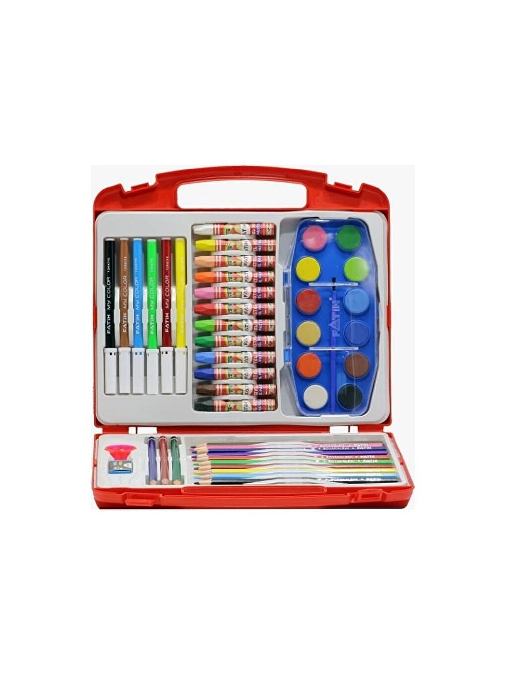Boyama Seti Boyama Çantası Kuru Boya Sulu Boya Pastel Boya Keçeli Kalem Set-1