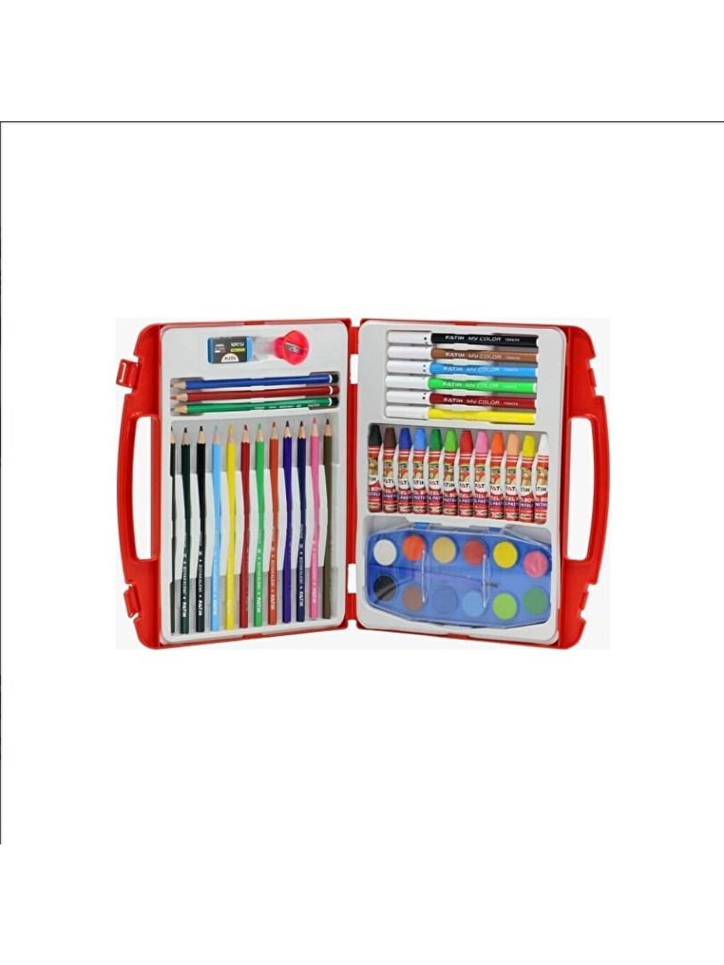 Boyama Seti Boyama Çantası Kuru Boya Sulu Boya Pastel Boya Keçeli Kalem Set-2